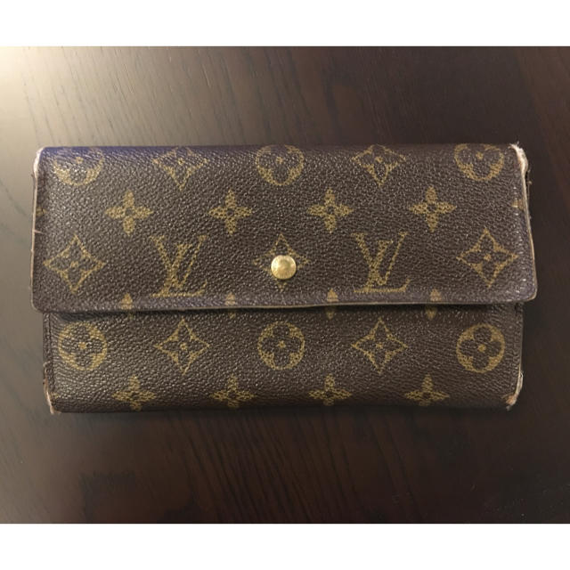 LOUIS VUITTON(ルイヴィトン)の【ルイヴィトン】モノグラム長財布 レディースのファッション小物(財布)の商品写真