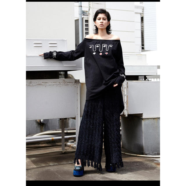 PAMEO POSE - パメオポーズ♡MALL KNIT TROUSERSの通販 by saki's shop