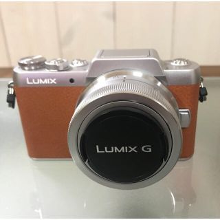 パナソニック(Panasonic)のパナソニック LumixG DMC-GF7W ブラウン(ミラーレス一眼)