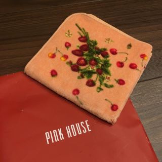 ピンクハウス(PINK HOUSE)のPINK HOUSE タオルハンカチ 新品 未使用品(ハンカチ)