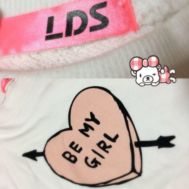 LDS(エルディーエス)の♡ ハート トップス ♡ レディースのトップス(Tシャツ(半袖/袖なし))の商品写真