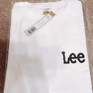 リー(Lee)のLEE 長袖Tシャツ 女性用 Mサイズ ホワイト 新品 ①(Tシャツ(長袖/七分))