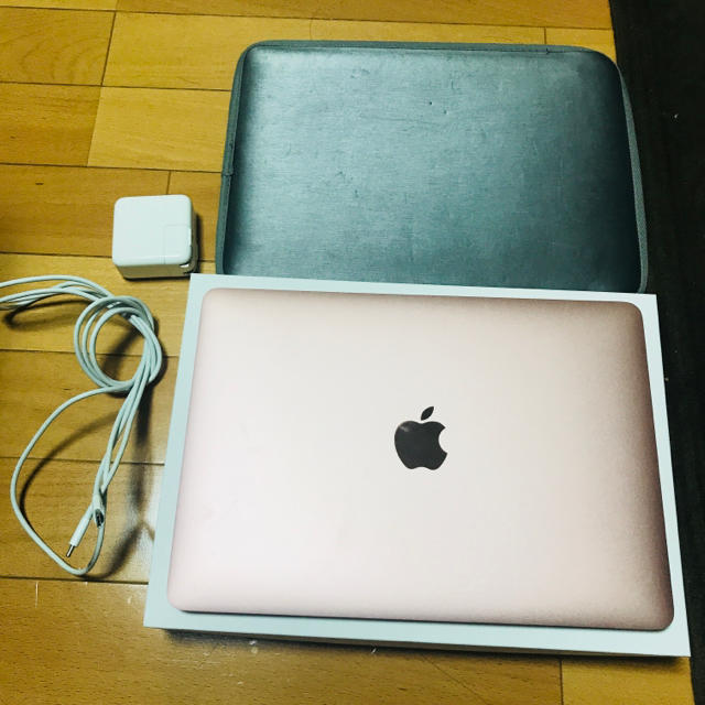 上品 Apple ローズゴールド MacBook  お正月セール - ノートPC