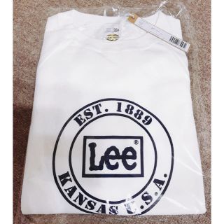 リー(Lee)のLEE 長袖 スウェットトレーナー 女性用 Mサイズ ホワイト 新品(トレーナー/スウェット)