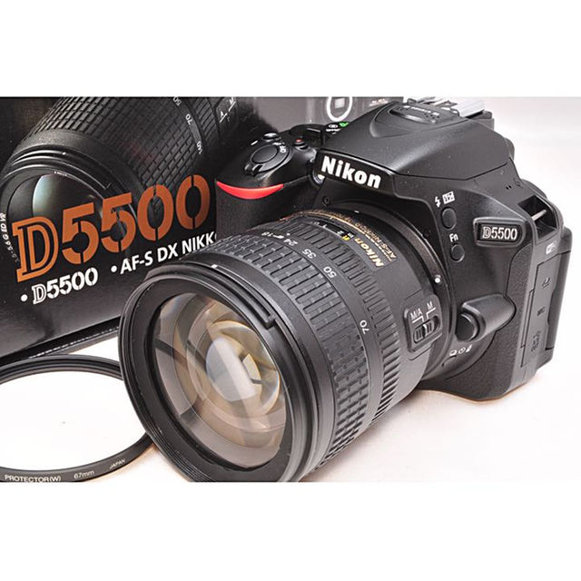 Nikon - ⭐︎極上！ショット数小！⭐︎Nikon D5500 【自撮り☆Wi-Fi】