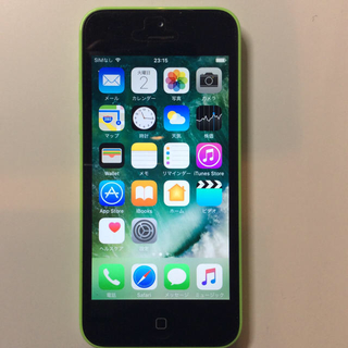 アップル(Apple)の【SpringFair】 iPhone 5c docomo グリーン (スマートフォン本体)