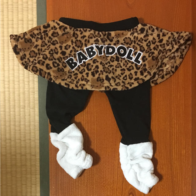 BABYDOLL(ベビードール)のベビードールレギン付きスカート キッズ/ベビー/マタニティのキッズ服女の子用(90cm~)(スカート)の商品写真