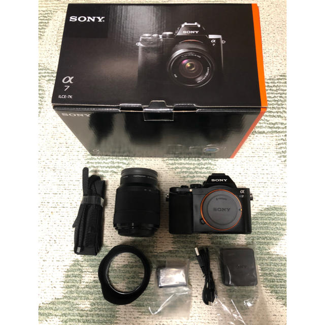 ソニー α7ズームレンズキット ILCE-7K 【レンズ極美品】 - rikyu-home.com