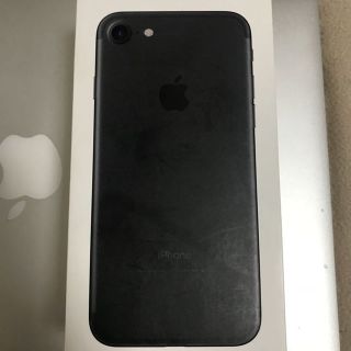 アップル(Apple)の【完動品箱付き】iPhone7 32GB SIMフリー 美品(携帯電話本体)