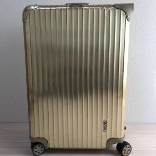 リモワ(RIMOWA)のリモワRIMOWA トパーズ希少モデル(ゴールド)送料無料(スーツケース/キャリーバッグ)