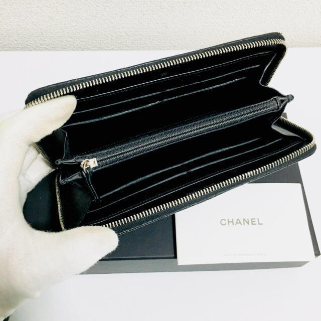 CHANEL(シャネル)の890❤️超極美品❤️最新❤️シャネル❤️ジップ 長財布❤️正規品鑑定済み❤️ レディースのファッション小物(財布)の商品写真