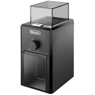 デロンギ(DeLonghi)のデロンギ うす式コーヒーグラインダー （ブラック）（ KG79J ）(コーヒーメーカー)