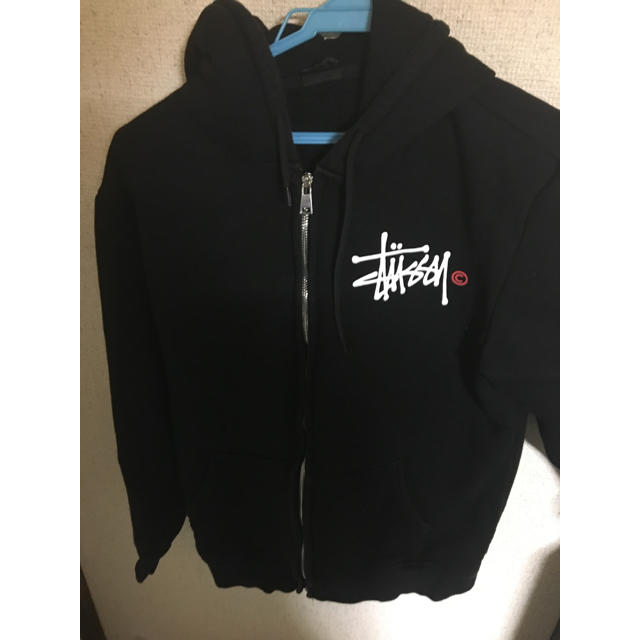 STUSSY - stussyジップパーカーの通販 by こーが's shop｜ステューシーならラクマ