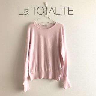 ラトータリテ(La TOTALITE)のお値下げ♡ラトータリテ/ニットプルオーバー/グランパフ/上品/春/通勤通学(ニット/セーター)