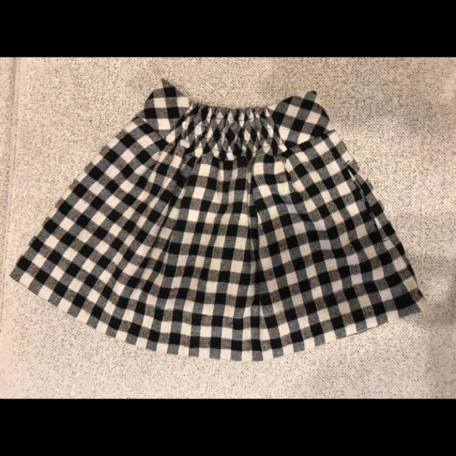 SweetRoom(スイートルーム)のLittle Me couture リトルミークチュール チェックスカート キッズ/ベビー/マタニティのキッズ服女の子用(90cm~)(スカート)の商品写真