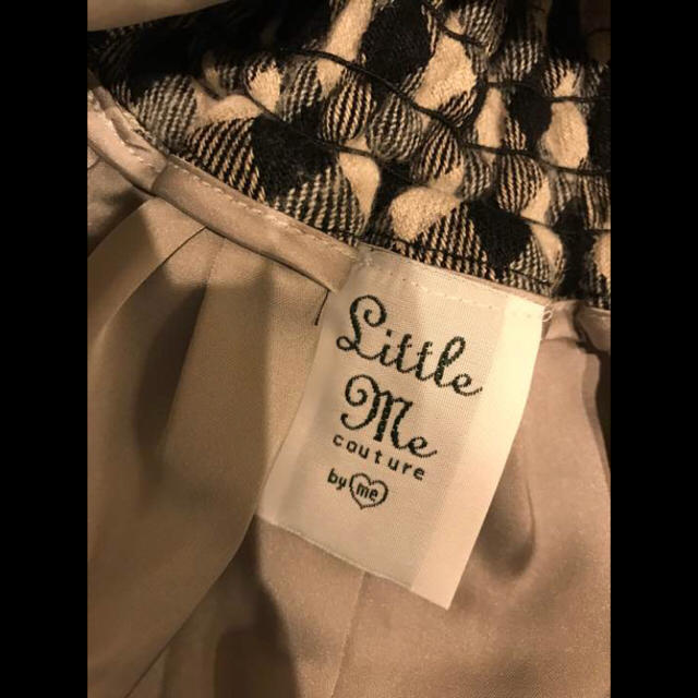 SweetRoom(スイートルーム)のLittle Me couture リトルミークチュール チェックスカート キッズ/ベビー/マタニティのキッズ服女の子用(90cm~)(スカート)の商品写真