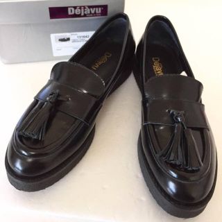 ドクターマーチン(Dr.Martens)の【SALE】LUCA DEJAVE タッセルローファー 黒 36(ローファー/革靴)