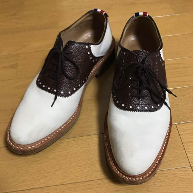 THOM BROWN us9.5 バイカラー  シューズメンズ