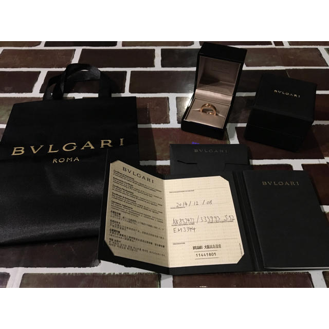 BVLGARI(ブルガリ)のBVLGARI 最終値下げ！ ブルガリ 指輪 リング 美品 メンズのアクセサリー(リング(指輪))の商品写真