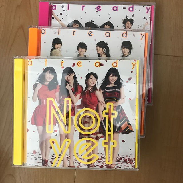 already not yet CD3枚 エンタメ/ホビーのCD(ポップス/ロック(洋楽))の商品写真