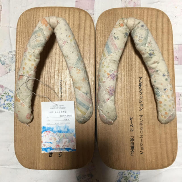 keisuke kanda(ケイスケカンダ)のケイスケカンダ キルトの下駄 レディースの靴/シューズ(下駄/草履)の商品写真