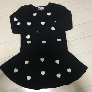 エイチアンドエム(H&M)のH&M 女の子100-110完売の❤︎ニット セットアップ(スカート)