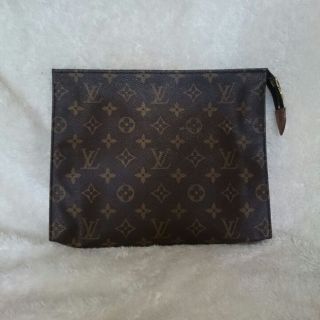 ルイヴィトン(LOUIS VUITTON)のモノグラム 大型 クラッチ ポーチ(クラッチバッグ)