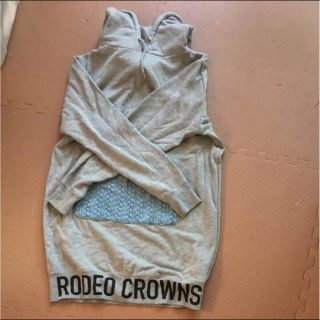 ロデオクラウンズ(RODEO CROWNS)のロデオ パーカーワンピ(ひざ丈ワンピース)