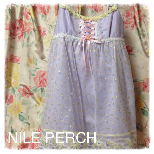 NILE PERCH(ナイルパーチ)のナイルパーチ✨チュールワンピース レディースのワンピース(ミニワンピース)の商品写真