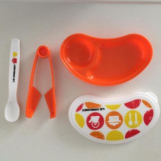 ルクルーゼ(LE CREUSET)の【新品未使用品】ル・クルーゼ 離乳食セット(離乳食器セット)