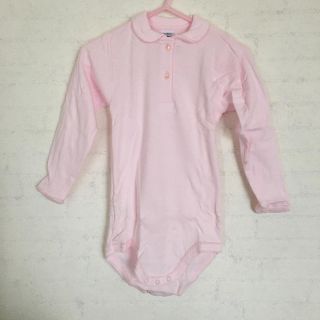 プチバトー(PETIT BATEAU)のプチバトー 襟付き 長袖 ボディ 86cm 2才(その他)