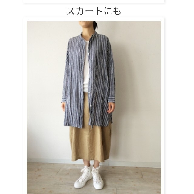YAECA - オールドマンズテーラー R&D/M/co_/リネンルーミーシャツの