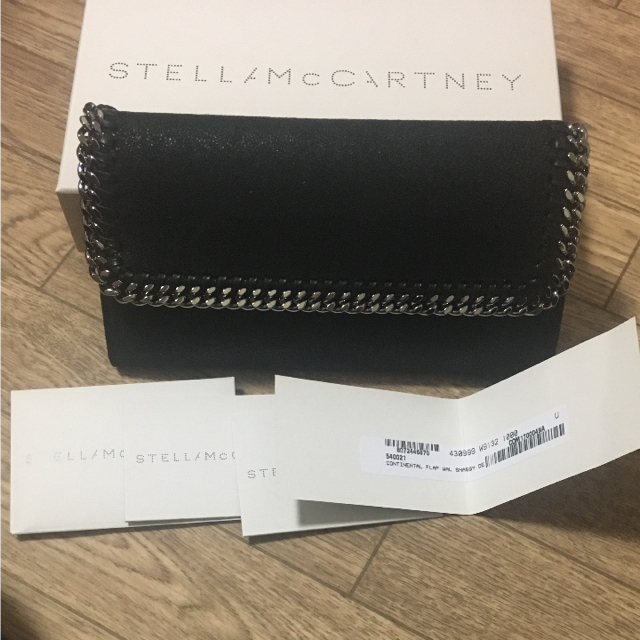 Stella McCartney(ステラマッカートニー)の初売り再値下げ ステラマッカートニー 長財布 新品 ブラック レディースのファッション小物(財布)の商品写真