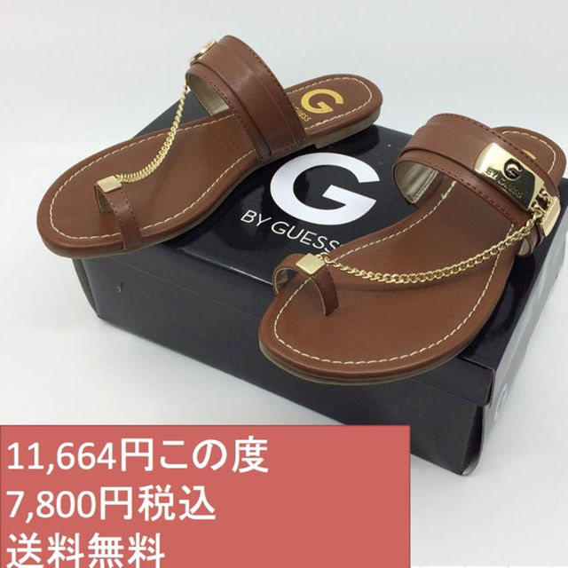 GUESS(ゲス)のGuess Loren Toe Ring フラット サンダル レディースの靴/シューズ(サンダル)の商品写真