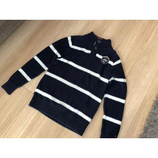 トミーヒルフィガー(TOMMY HILFIGER)の【トミー・ヒルフィガー】12-14ボーダーニット(ニット)