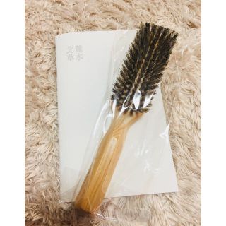 マークスアンドウェブ(MARKS&WEB)の新品未使用 ＊ 北麓草水  ヘアブラシ (ヘアブラシ/クシ)