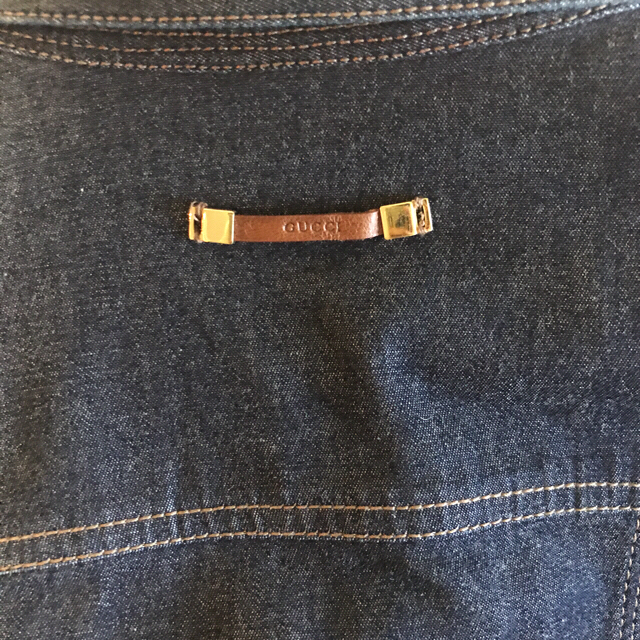 Gucci(グッチ)のGUCCI デニムシャツ ジャケット レディースのトップス(シャツ/ブラウス(長袖/七分))の商品写真