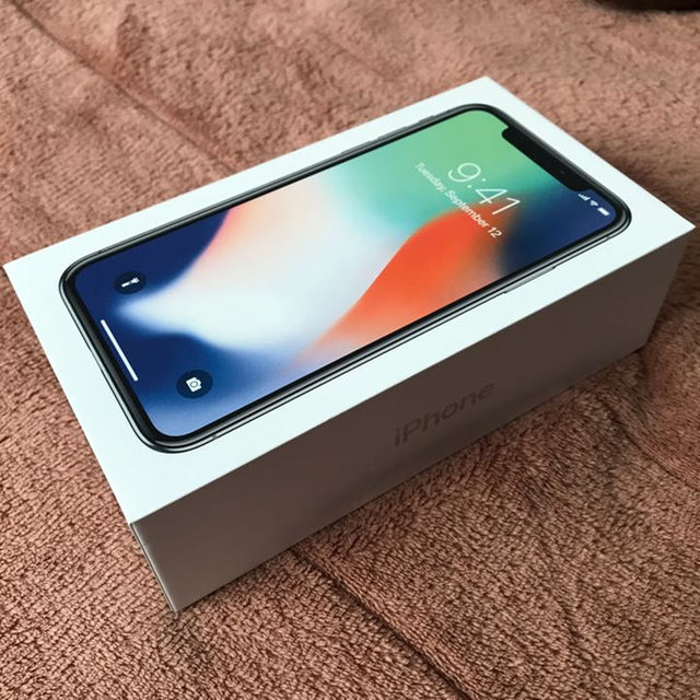 ＜新品・未使用＞SIMフリー iPhone X 64GB Silver