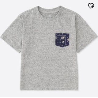 ユニクロ(UNIQLO)のユニクロ Tシャツ キッズ ペイズリー(Tシャツ/カットソー)