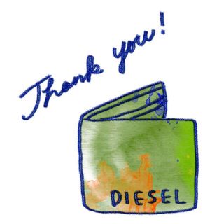 ディーゼル(DIESEL)のmizuさまご専用：DIESEL牛革(名刺入れ/定期入れ)