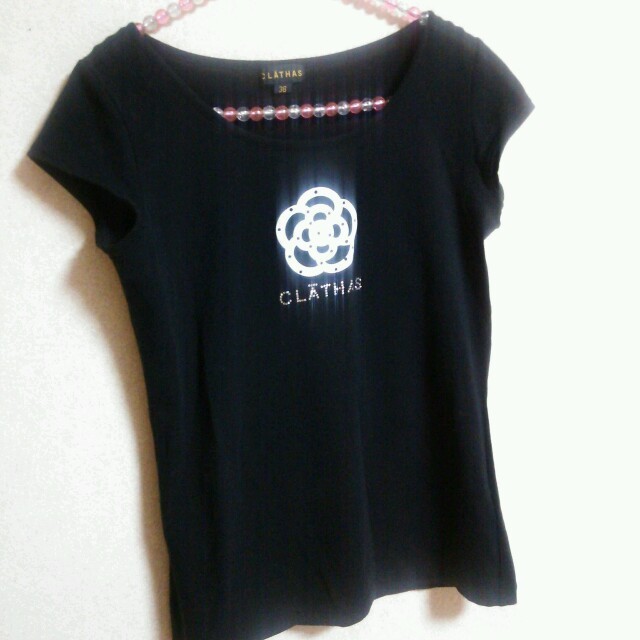 CLATHAS(クレイサス)のCLATHAS♡ロゴTシャツ レディースのトップス(Tシャツ(半袖/袖なし))の商品写真