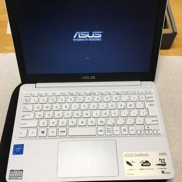 ASUS(エイスース)のASUS X205TA スマホ/家電/カメラのPC/タブレット(ノートPC)の商品写真