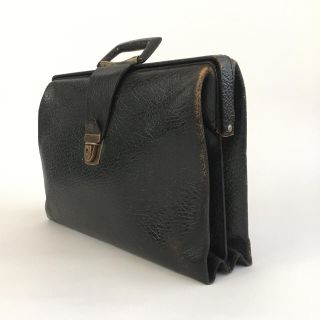 ヴィンテージ レザー ドクター バッグ  LEATHER WARE (ビジネスバッグ)