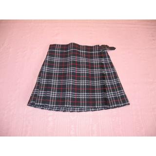 バーバリー(BURBERRY)のバーバリー　チェックの巻きスカート　サイズ104　プリーツ(スカート)