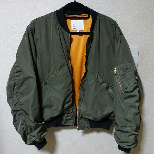 moussy(マウジー)のmoussy vintage MA-1 レディースのジャケット/アウター(スタジャン)の商品写真