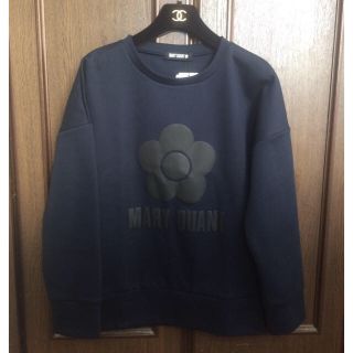 MARYQUANT マリークワント ドロップショルダー  スウェット トレーナー