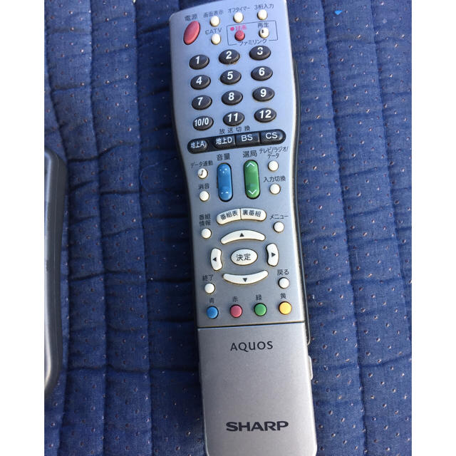 SHARP(シャープ)のアクオスリモコン スマホ/家電/カメラのテレビ/映像機器(テレビ)の商品写真