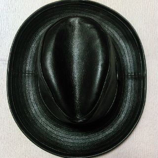 キャリー(CALEE)のCALEE  COW  LEATHER  HAT (ハット)