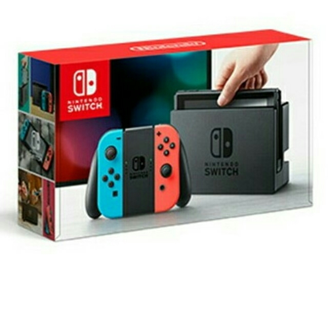 箱傷有　新品未使用送料込 Nintendo switch　スイッチ　ネオンカラー