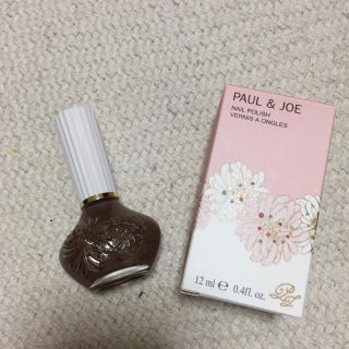 ポールアンドジョー(PAUL & JOE)の【新品未使用】ポール&ジョー ネイルポリッシュ #31 チョコレート(マニキュア)